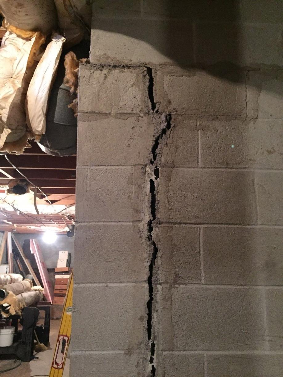Foundation Repair Powerbrace Installation in Perry, Ok