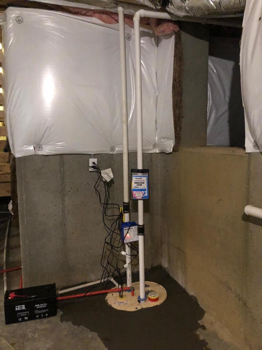 Sump Pumps Basement and crawlspace waterproofing in Lexington, KY