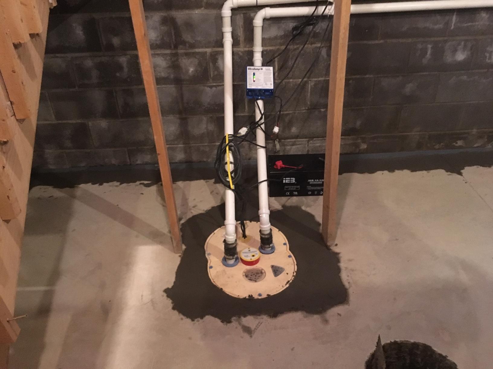 Bowing Wall and water intrusion into a basement in Louisville, KY