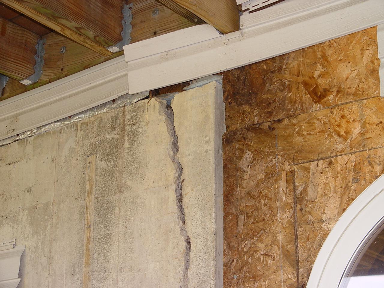 Foundation Repair - Falling Down the Hill - Settling Foundation Crack How To Fix Cracks In Walls From House Settling Foundation Repair - Falling Down the Hill - Settling Foundation Crack - How To Fix Cracks In Walls From House Settling