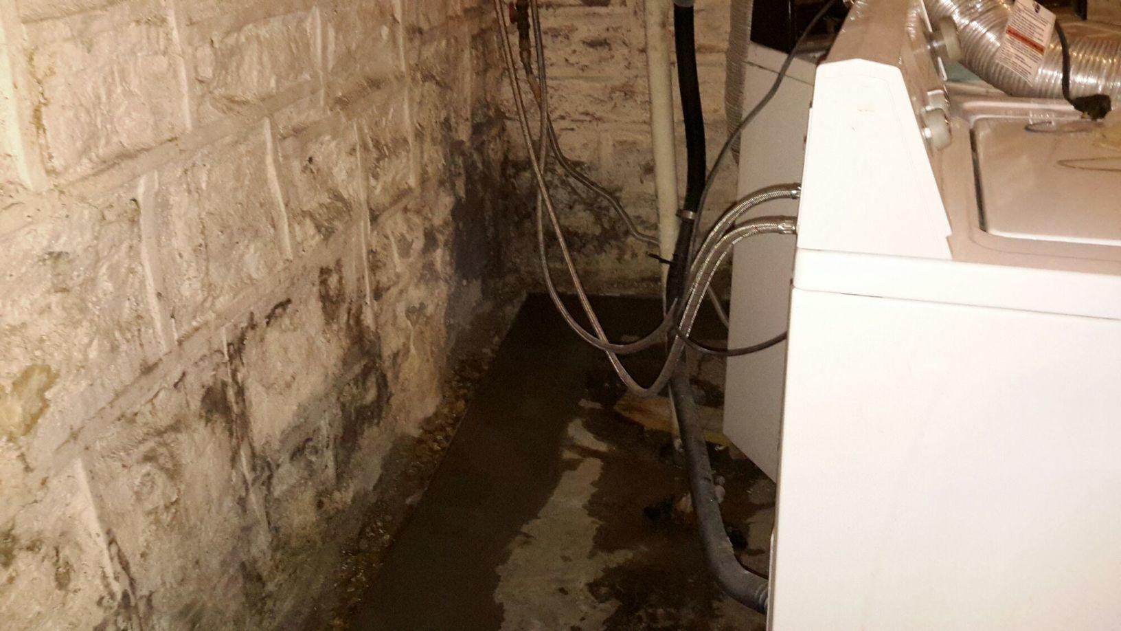 Basement Waterproofing WaterGuard & TripleSafe Discard Water in St