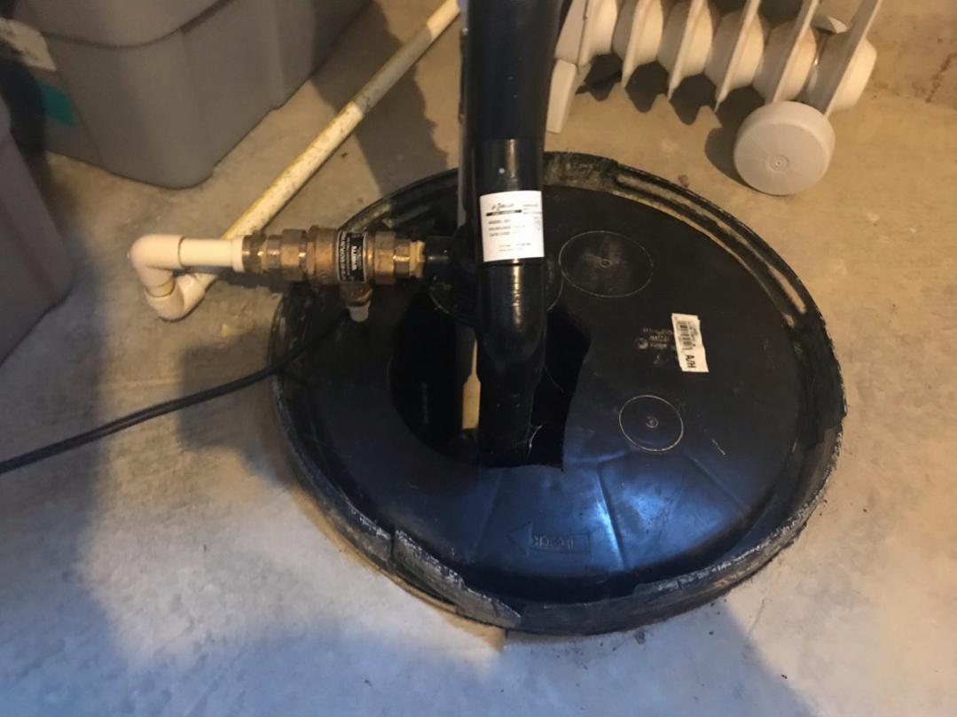 Basement Waterproofing Wet Basement in Troy, Illinois Restored by