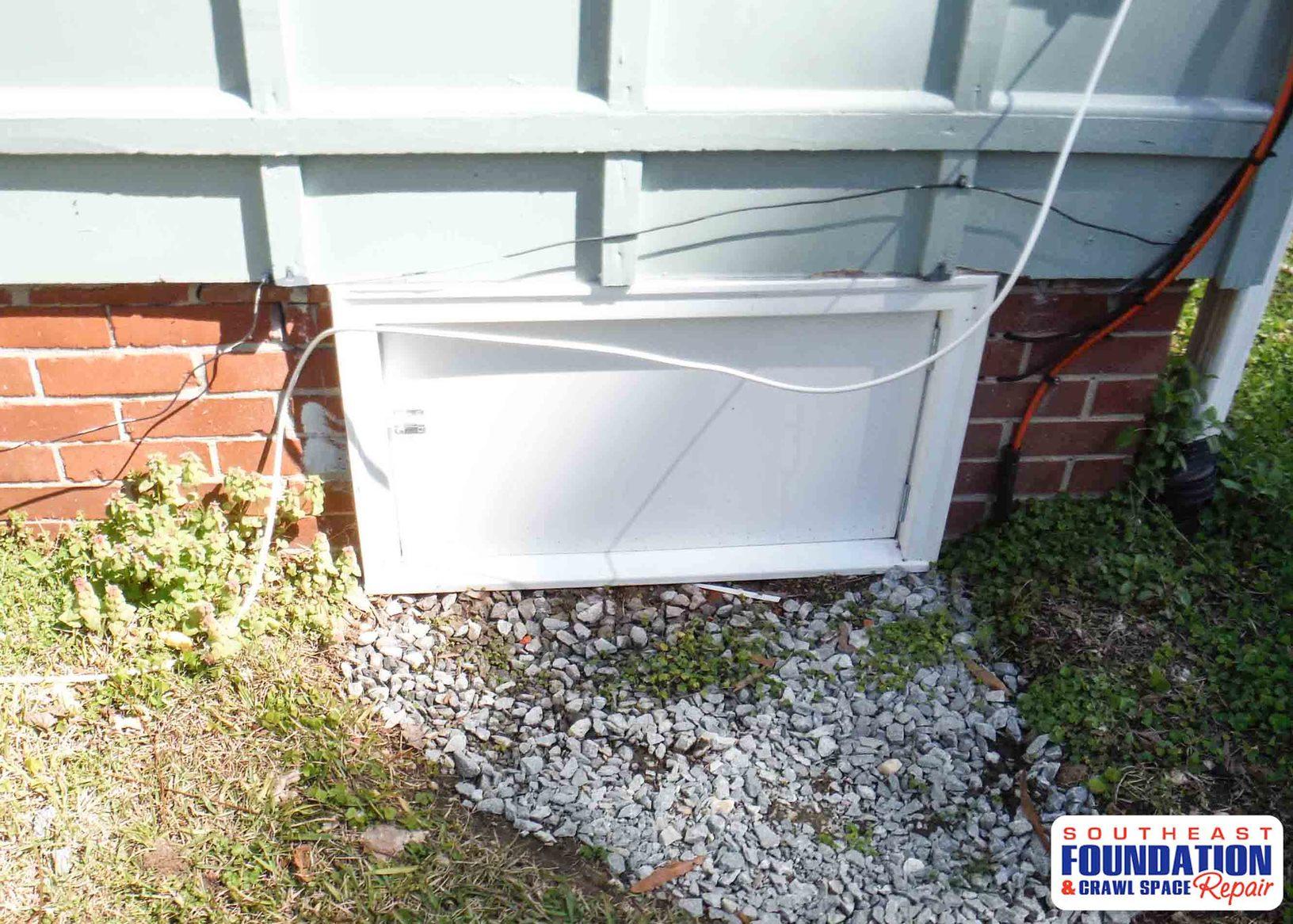 Crawl Space Repair Sealing off a Crawl Space in Fayetteville, NC