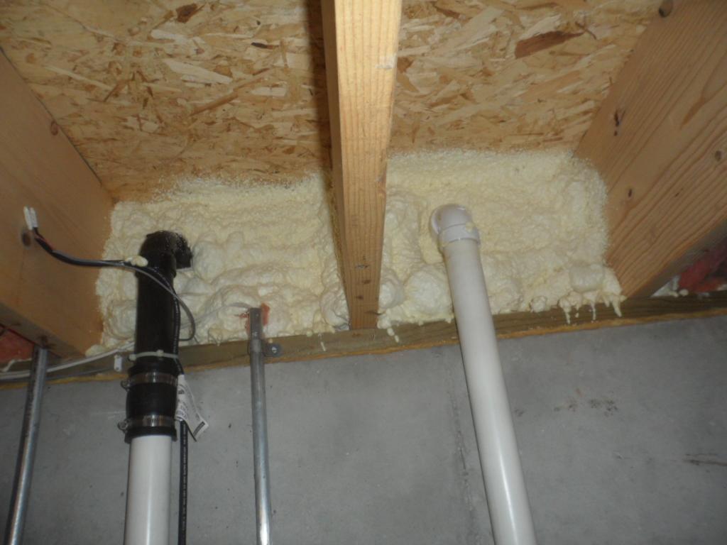Spray Foam Insulation Rim Joist Sealing in the Fox Valley Area Rim