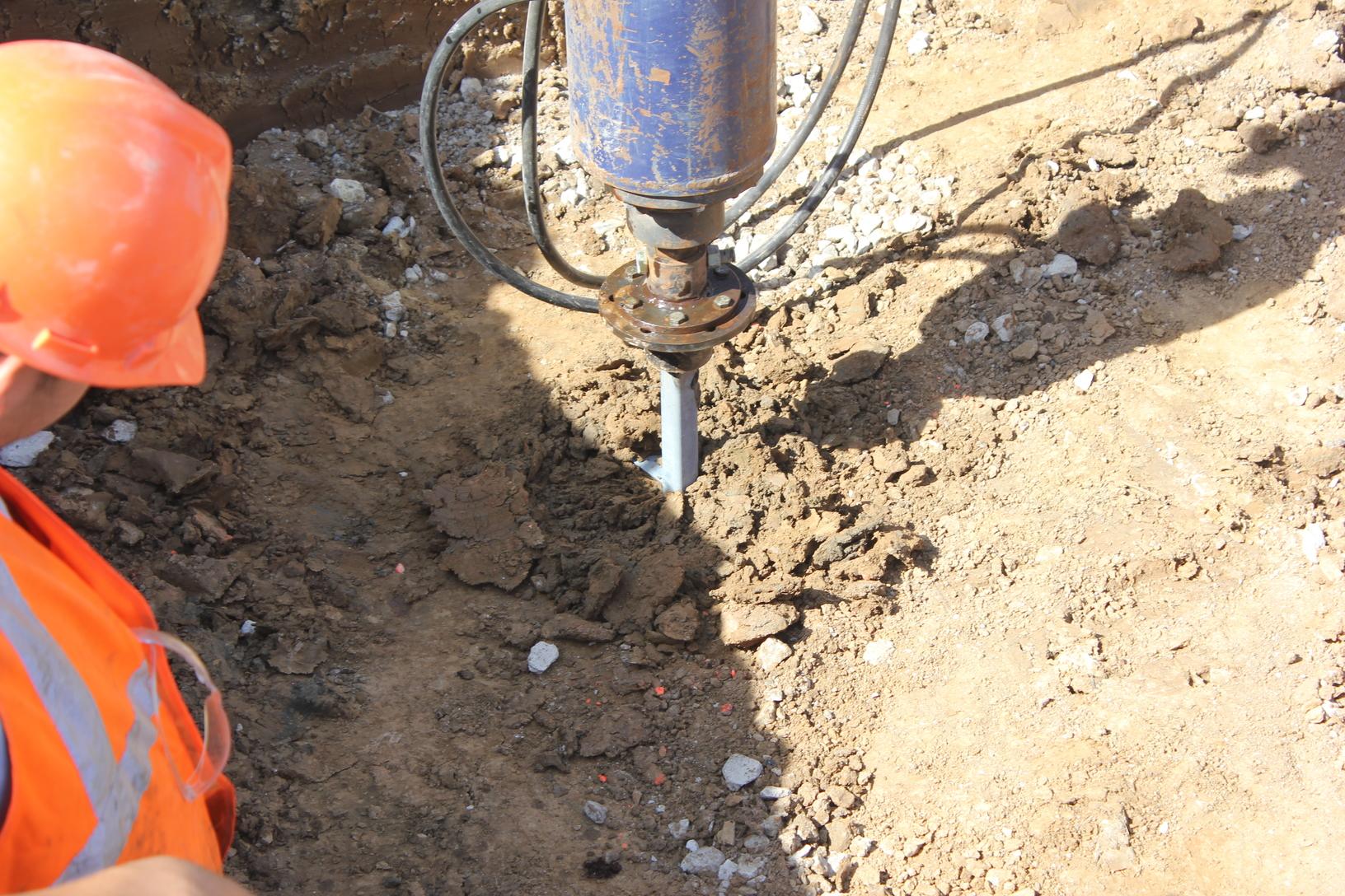 Foundation Repair PreFooting Helical Piers, Hazelwood, MO