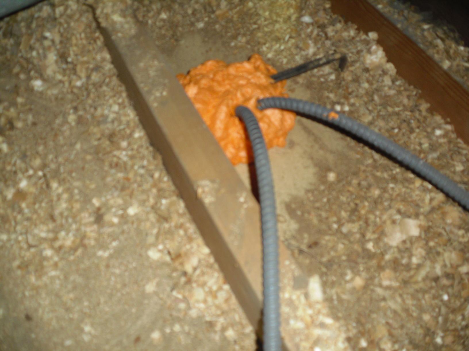 Spray Foam Insulation Air Sealing throughout the Fox Valley Area Sealed Wires