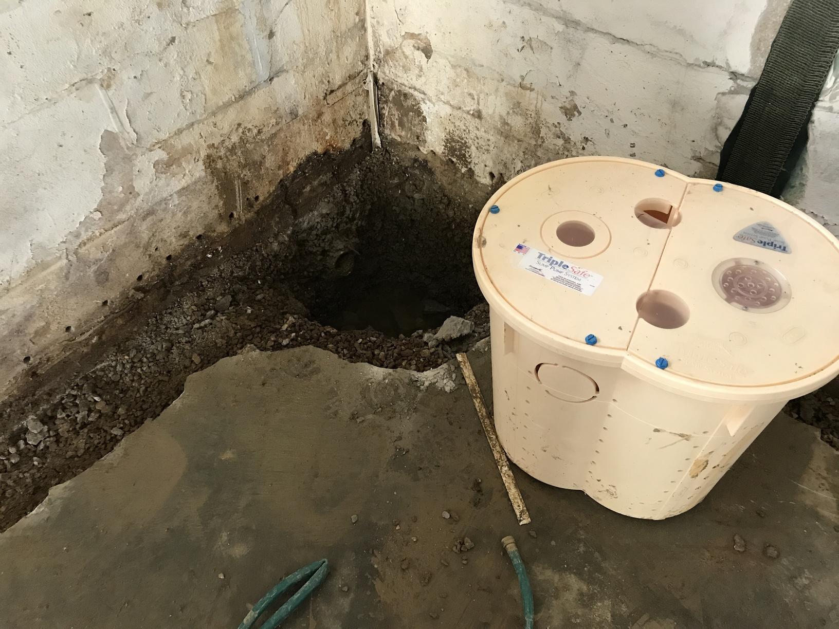 Basement Waterproofing Block Basement Waterproofed in Cobden, IL