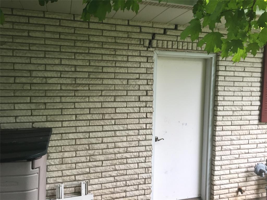 Foundation Repair Foundation settlement Exterior Cracks