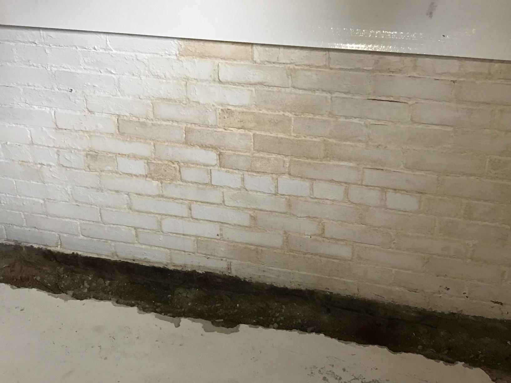 Basement Waterproofing Brick Foundation Waterproofing, Collinsville IL Wet Brick Basement Wall