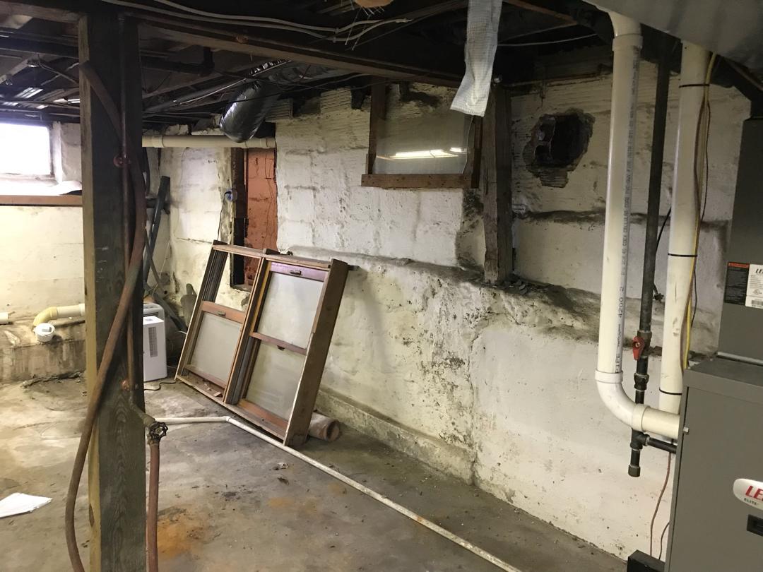 Foundation Repair Water Damaged Walls Strengthen by PowerBraces in