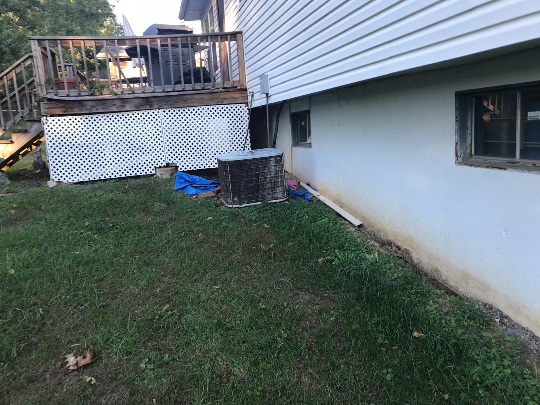 Foundation Repair Cracked, Water Damaged Walls Supported by Push