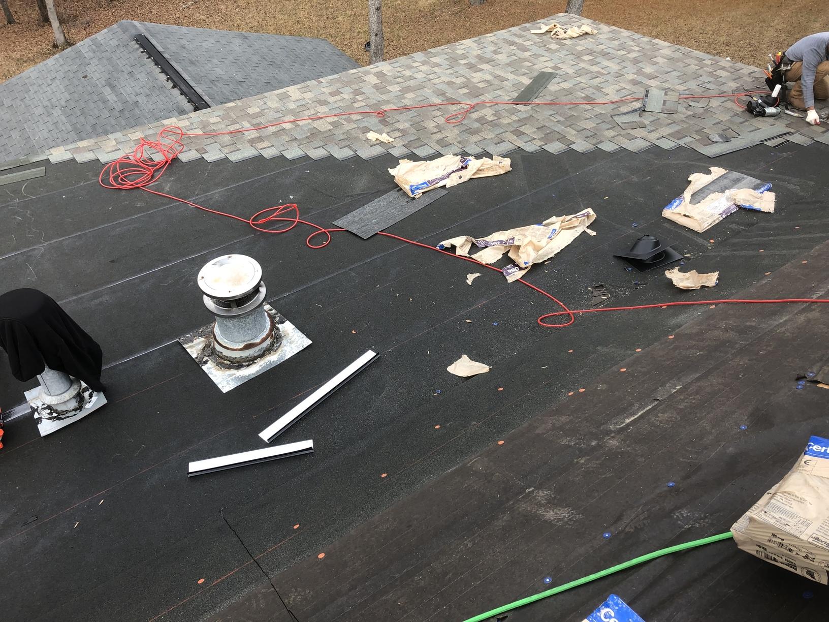 Roofing Services WEATHERED WOOD ICe and Water Shield