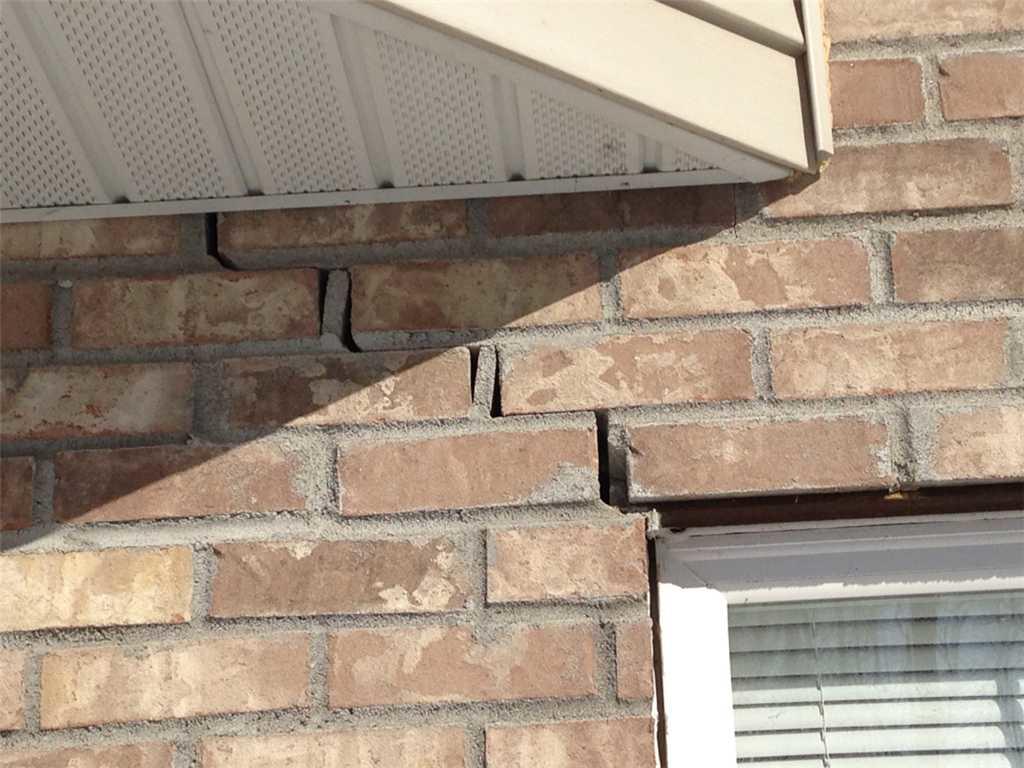 step stair foundation crack repair window fix
