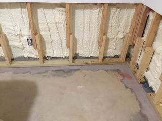 Thermal Dry Carpet Everlast Wall Panels Waterguard And Sump Systems Installed In Cincinnati Oh Spray Foam Insulation