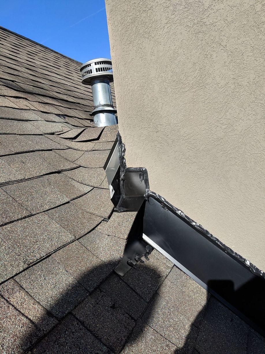 Roof Repair In Peachtree City Ga Flashing Around Chimney