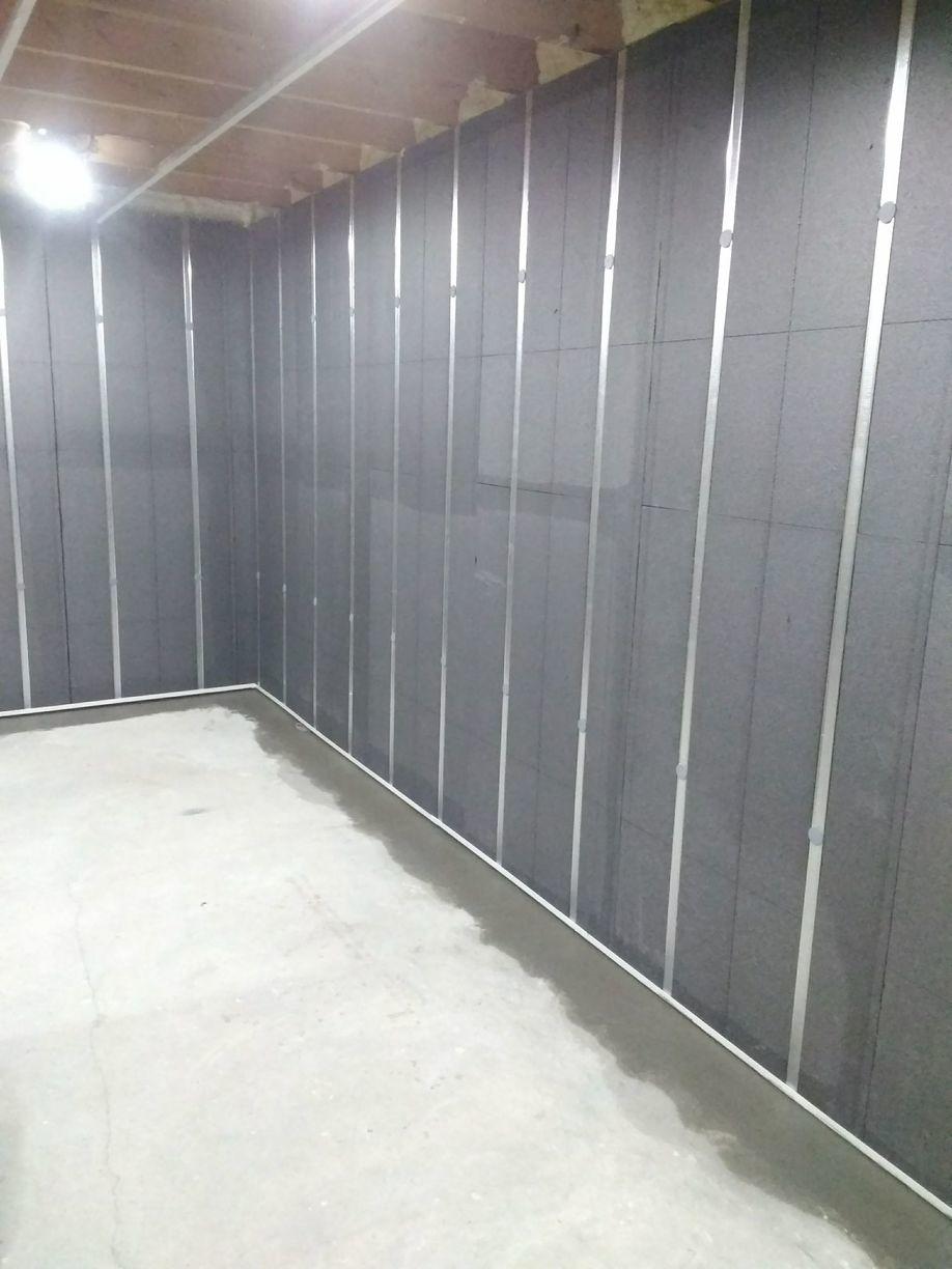 Basement Panel System Basement Waterproofing - Basement To Beautiful Wall Panels Transform ...