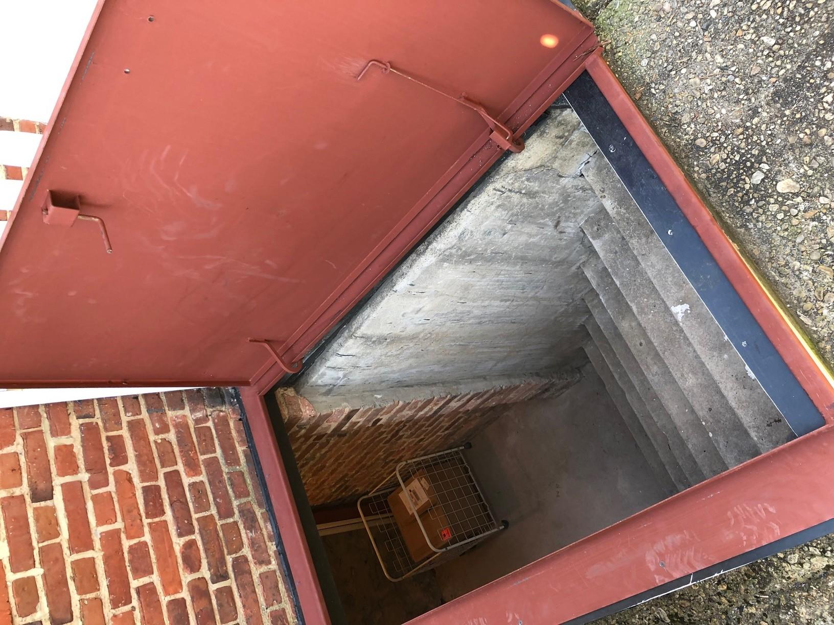 Cellar Doors Flat Cellar Door In Baltimore New Flat Door Open