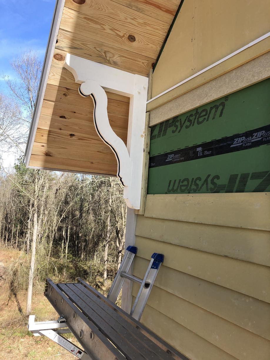 Siding James Hardie Artisian Brackets