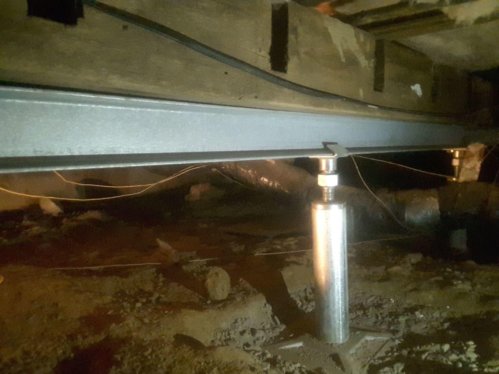 Crawl Space Repair Sagging Tower Hill, IL Floors Lifted With Smart
