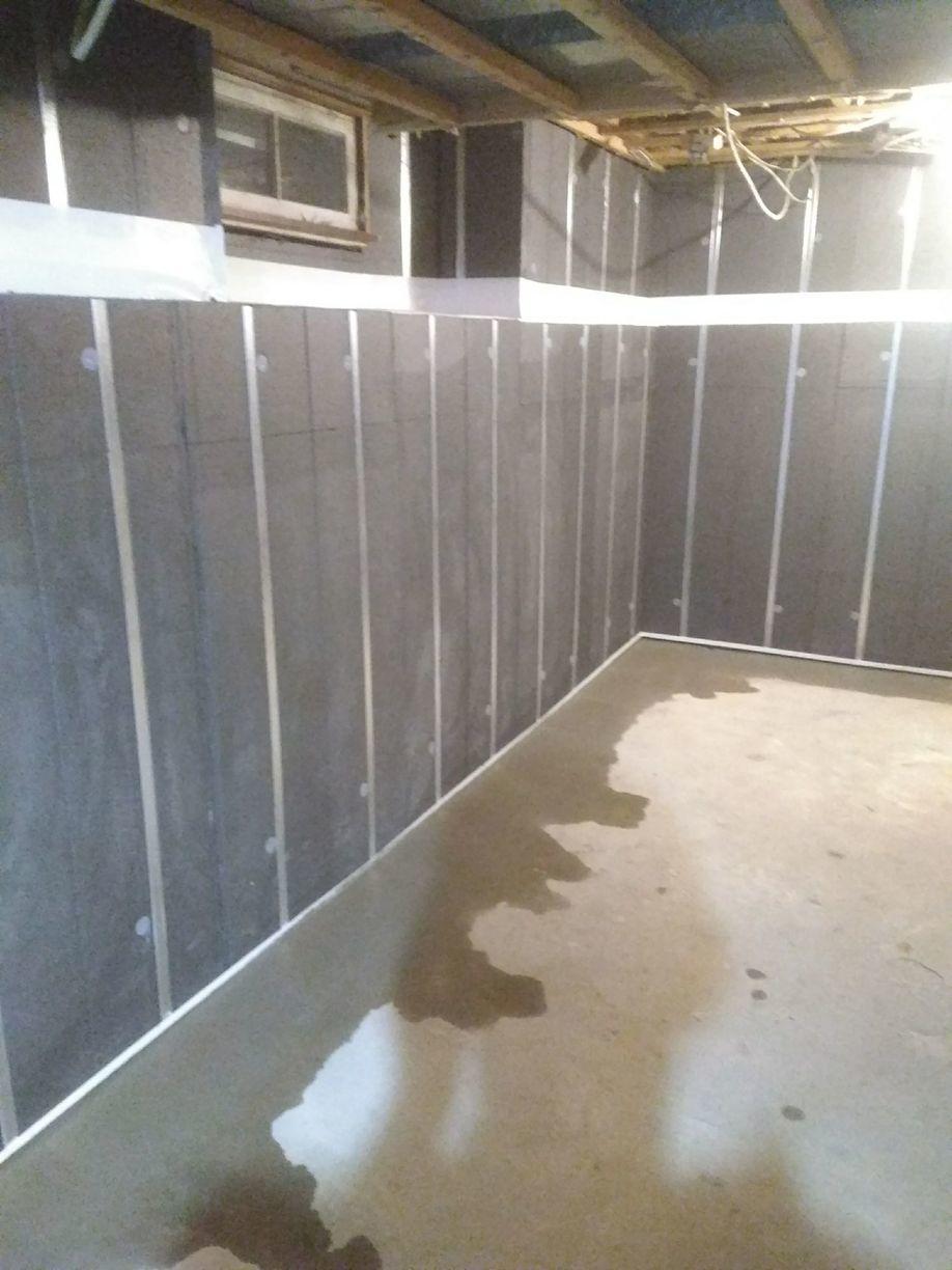 Basement Waterproofing - Basement To Beautiful Wall Panels Restore Fall ...