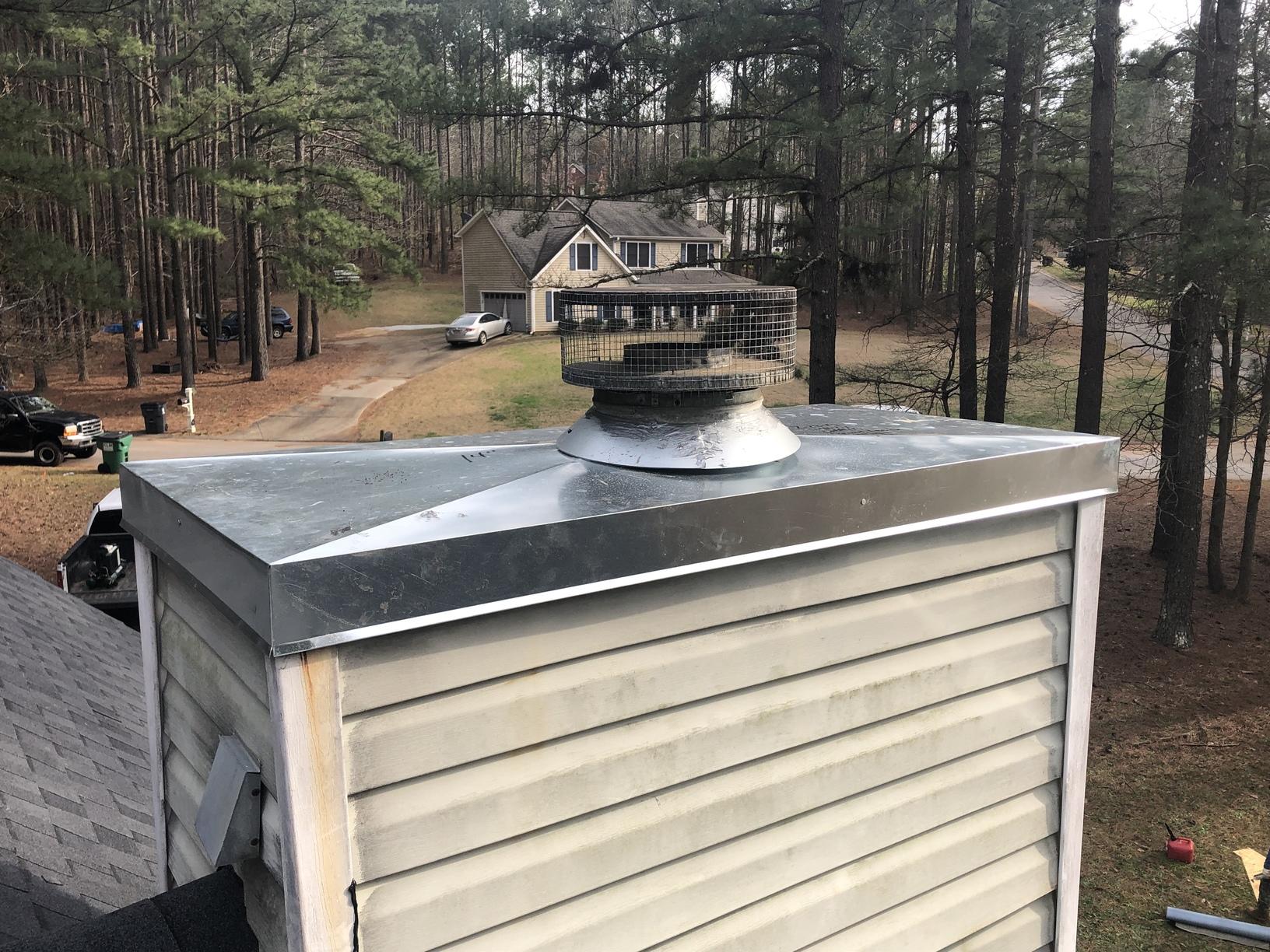 Additional Services Chimney Pan New Chimney Cap.