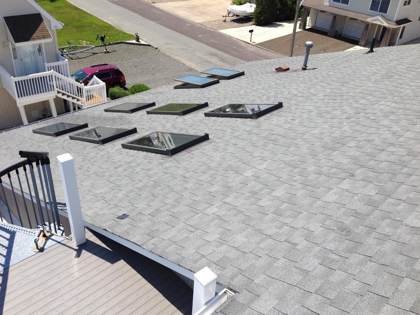 Global Home Improvement Photo Album Replacing StormDamaged Asphalt Shingles with Hemlock