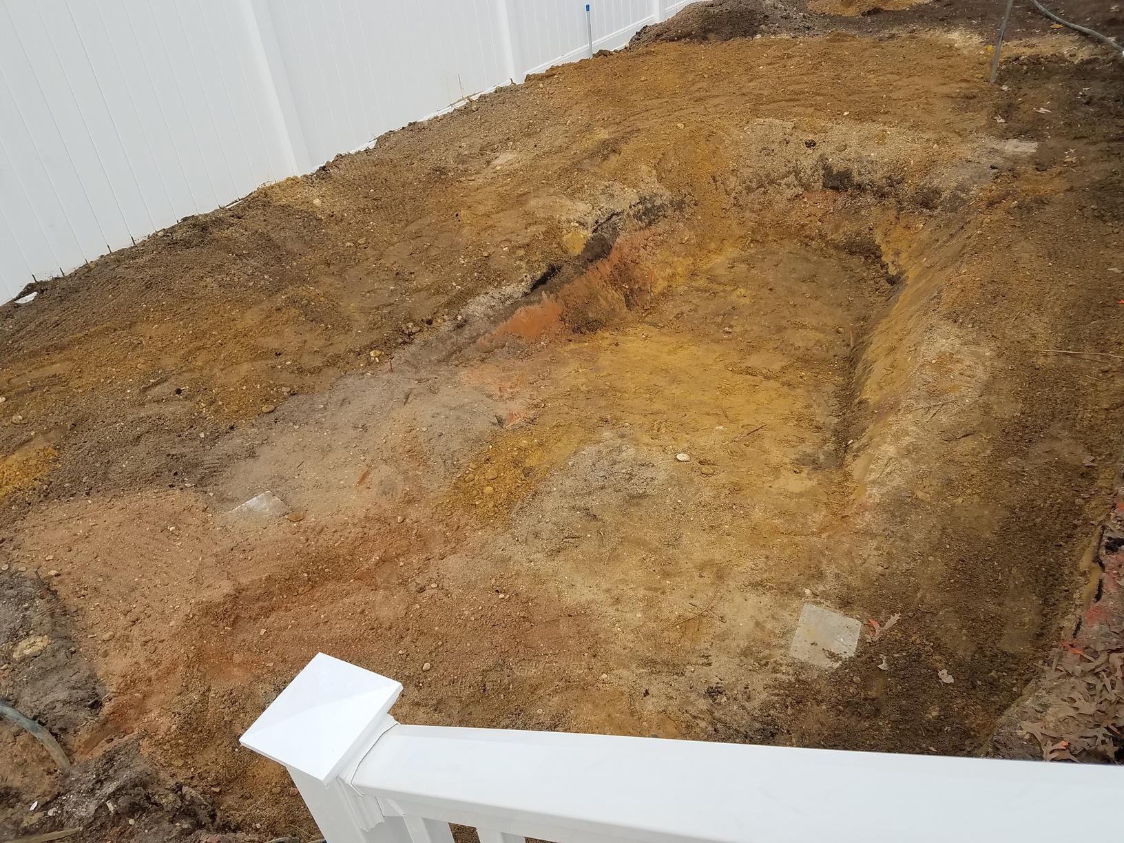 Above Ground Pool Installation with Hand Dig in Lanoka Harbor, NJ Hand Dig for Pool Installation