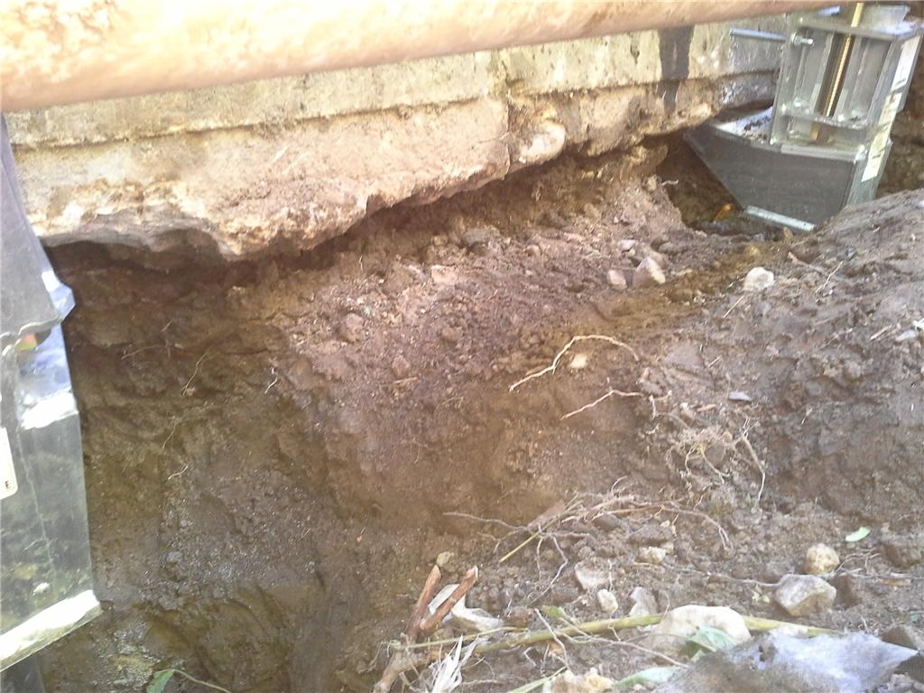 Foundation Repair Helical Pier Installation in Brandon, Vermont