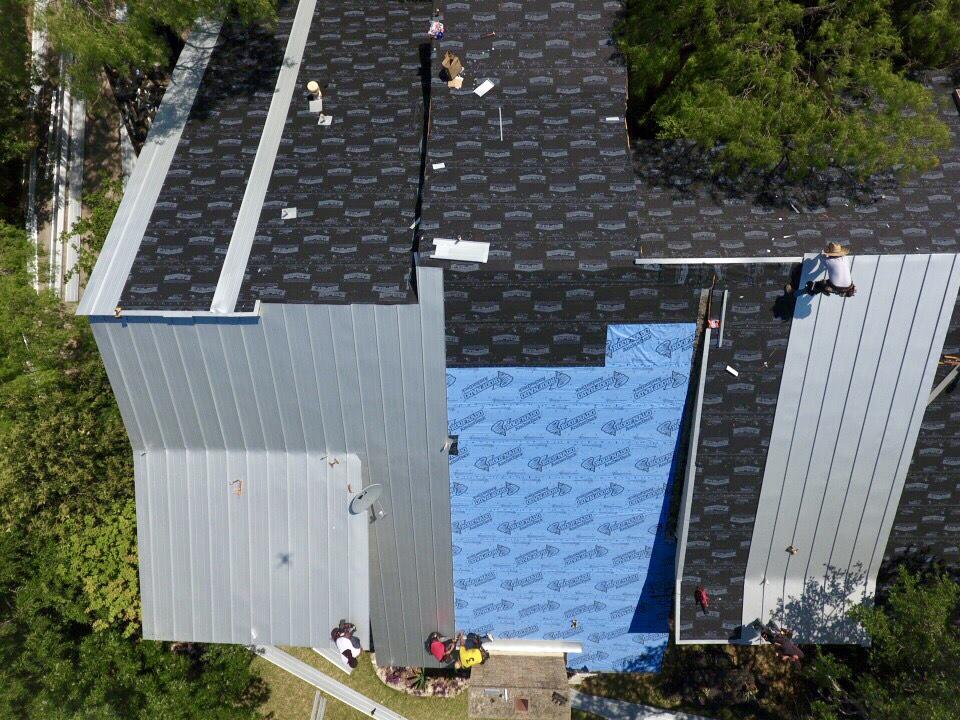 galvalume roofing seam