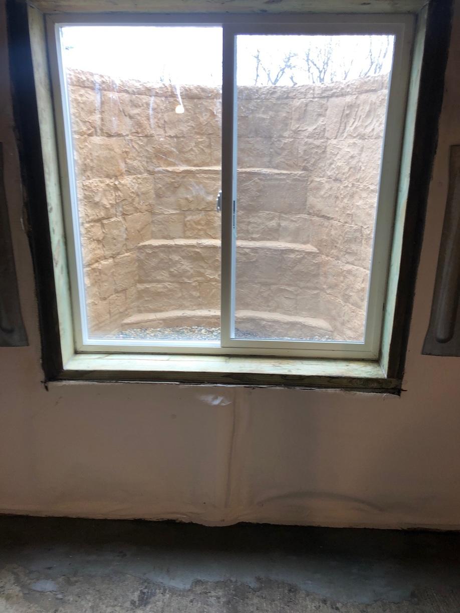Foundation Stabilized And Waterproofed In Hollandale Mn Rockwell Egress Window Installed Hollandale Mn