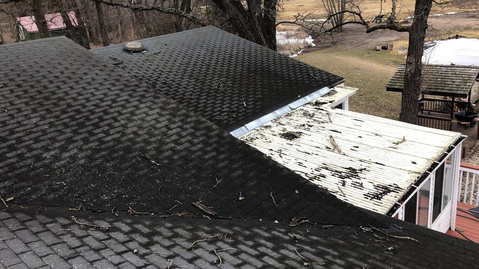 Roof Replacement Two Layer Burnt Sienna Replacement in Roscoe, IL