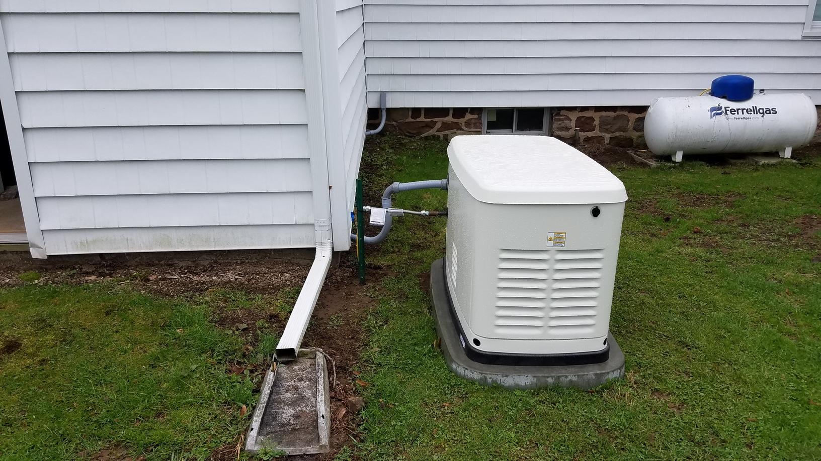 Generator Installation - 8kw Generac install for Williamson, NY home ...