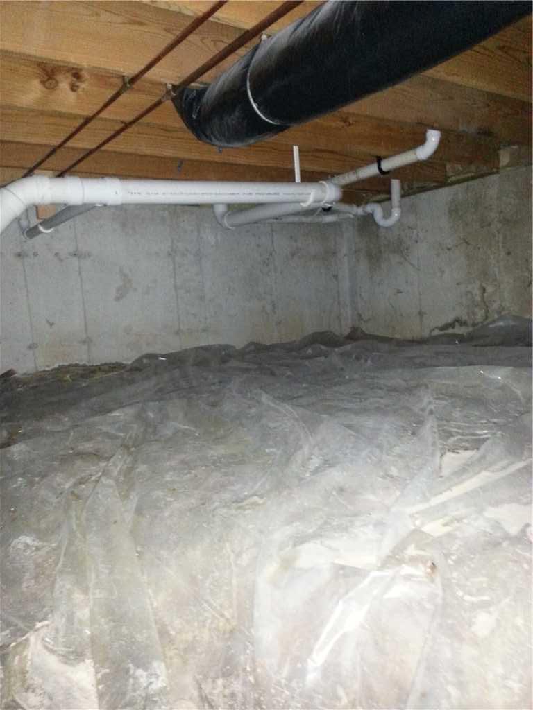 Rainy Alton, IL Crawl Space Waterproofed with a CleanSpace