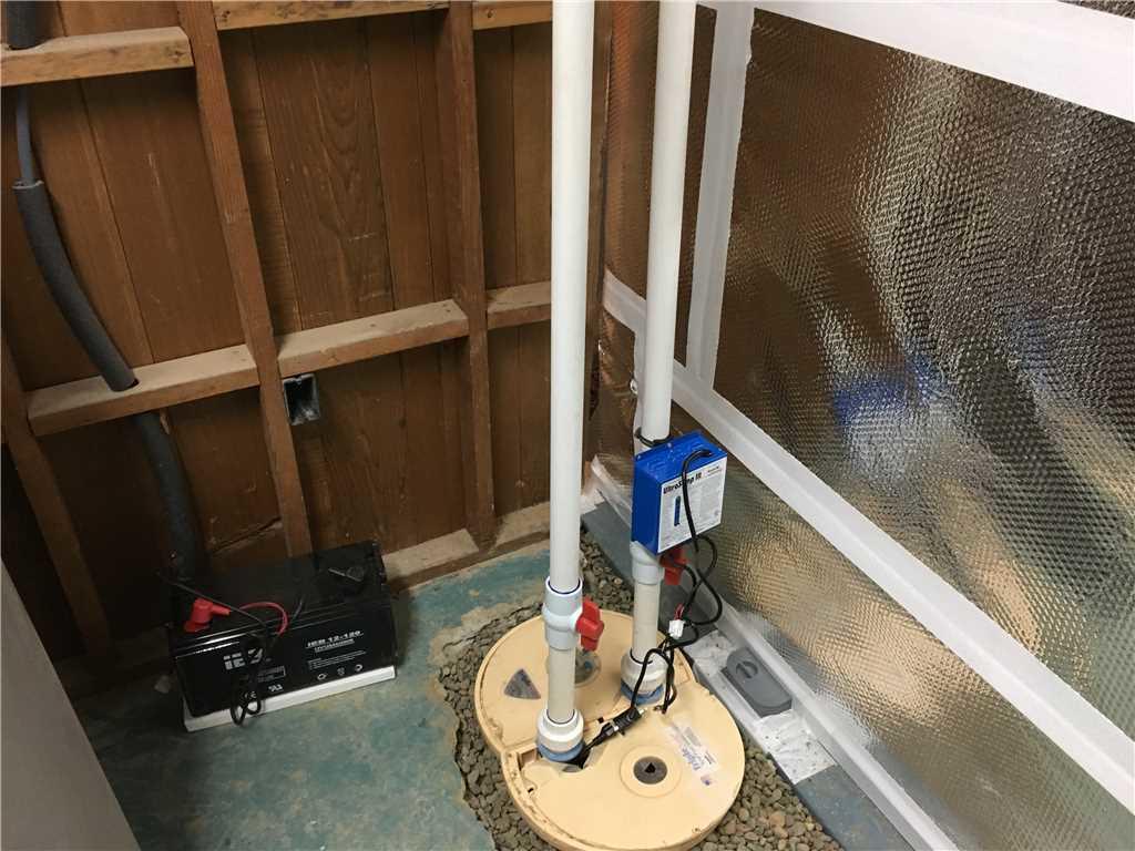 Leaking walls to Dry in Portland, OR Sump Pump Install