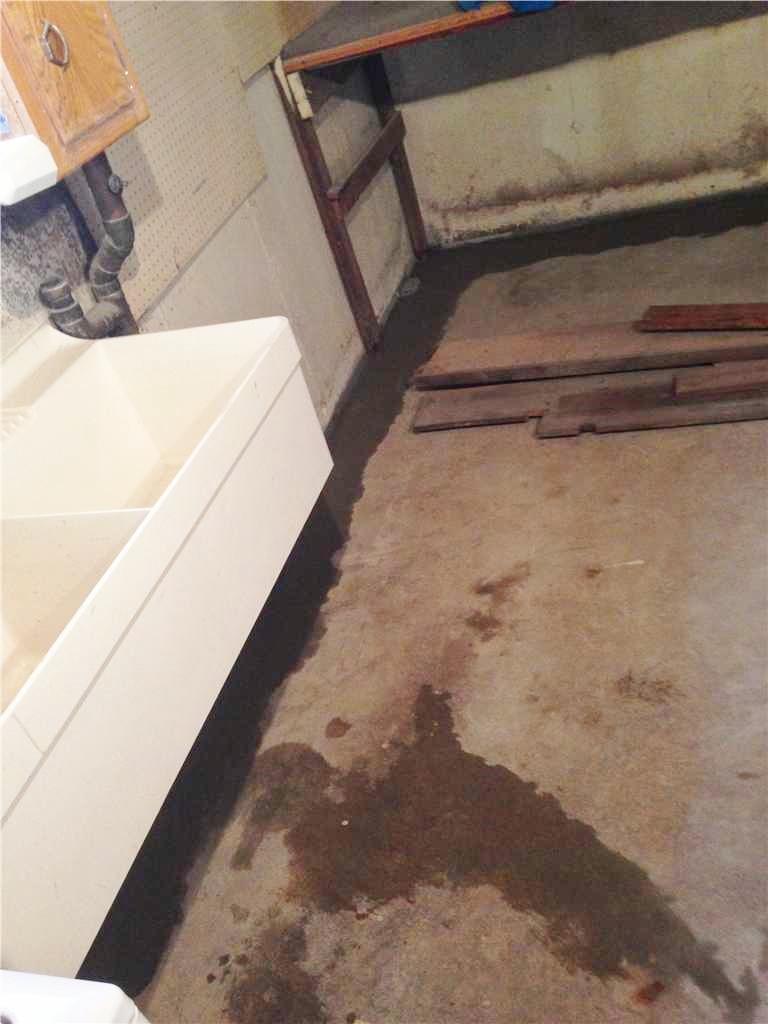 Basement Waterproofing Cracks and Flooding Repaired in Montvale Basement Puddles on Floor