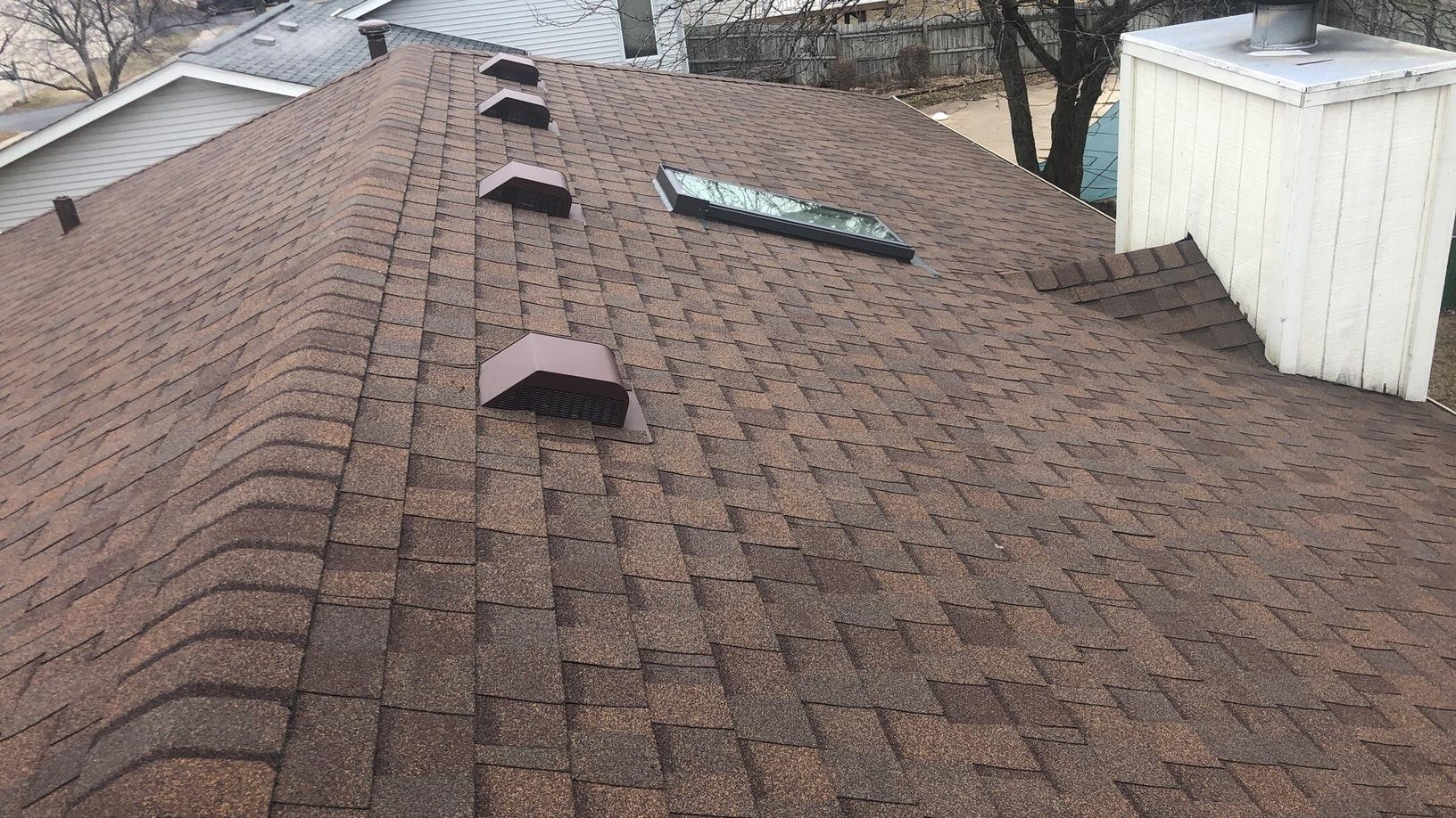 Roof Replacement Certainteed Landmark Heather Blend Shingle Replacements Loves Park Il Home