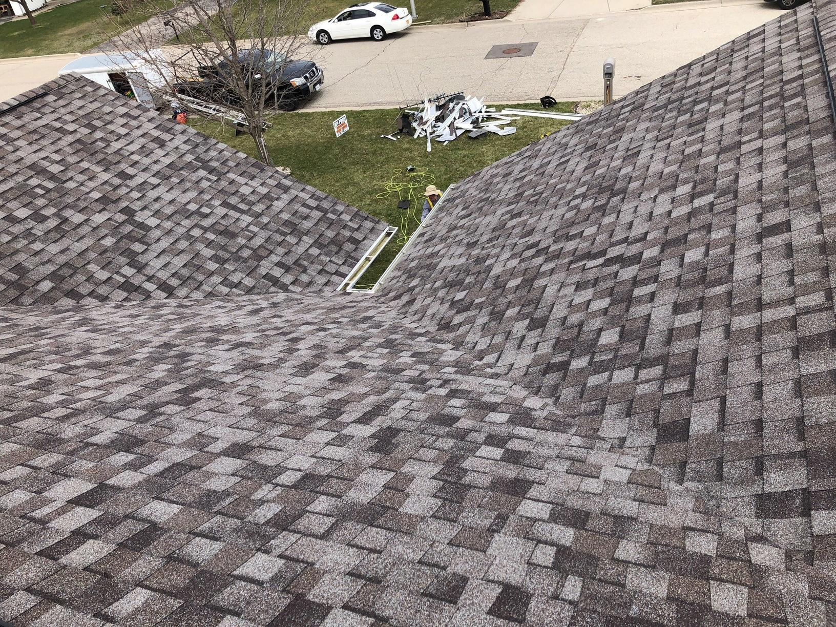 Roof Replacement Certainteed Landmark Mission Brown Shingle Replacements Janesville Wi Home