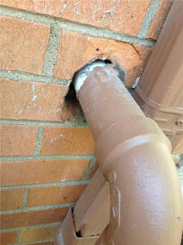 Basement Waterproofing Adding CleanSpace and Fixing Discharge Pipes