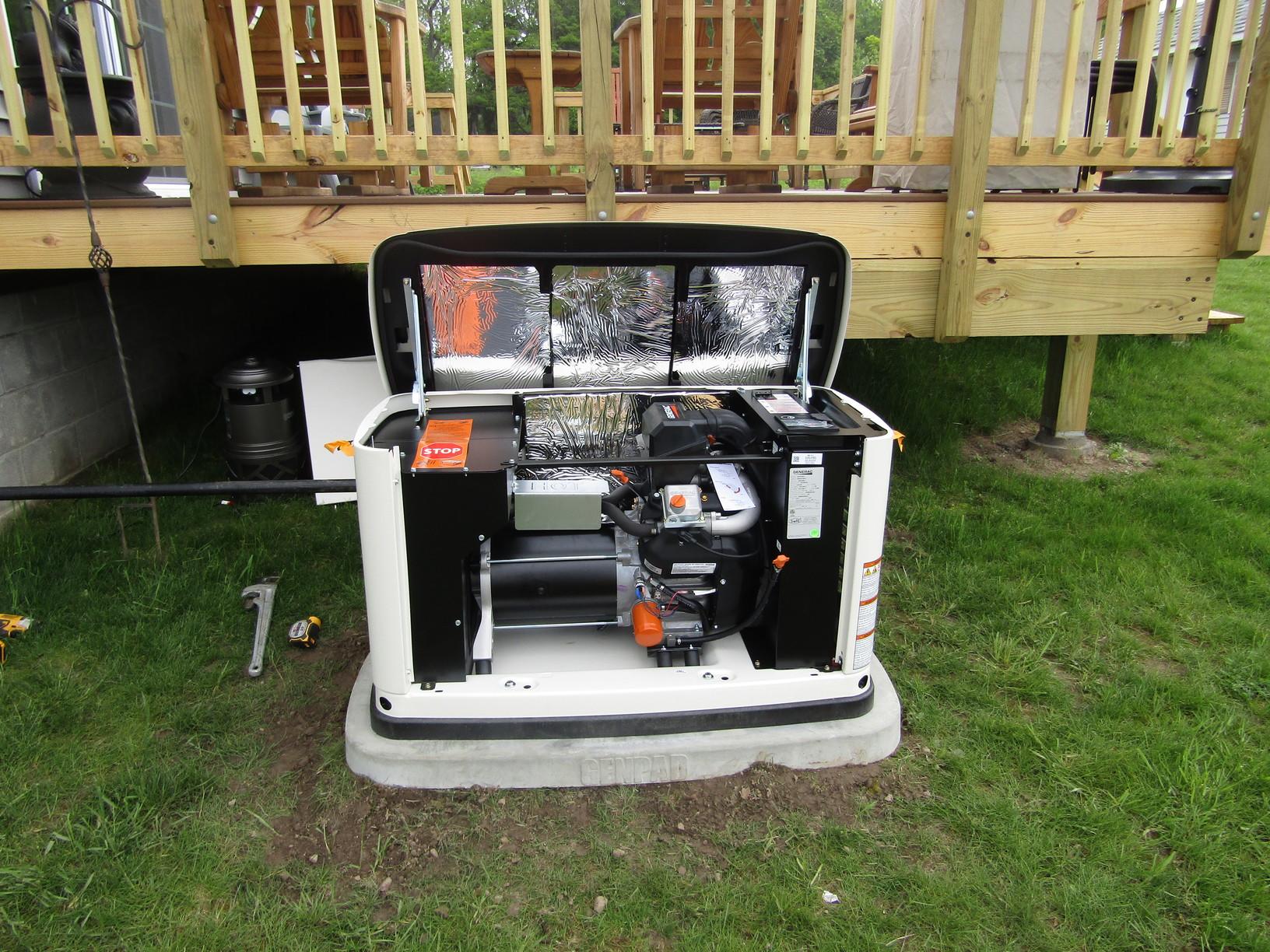 Generator Installation - 16 kw Generac Generator Installation ...