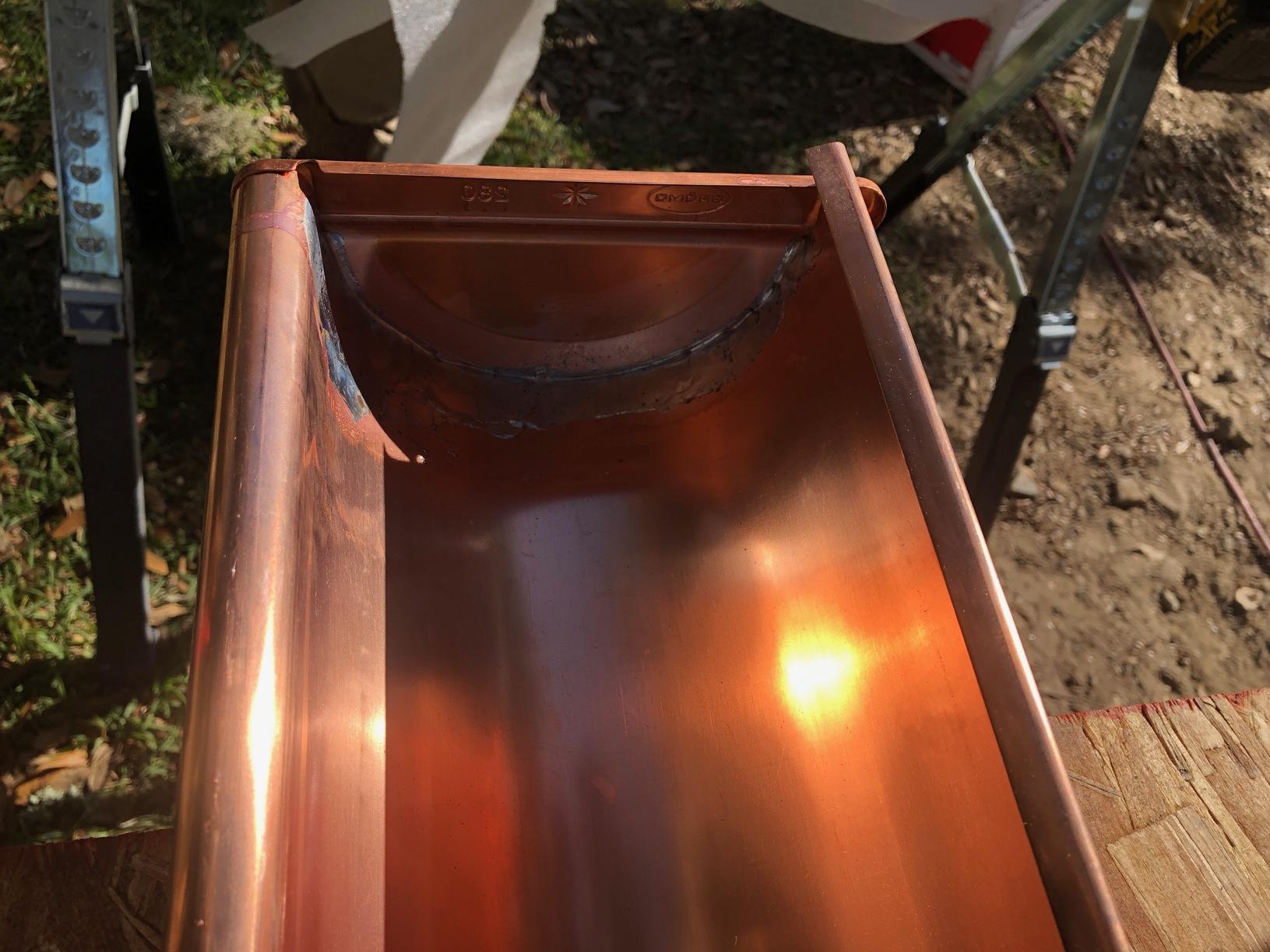 Seamless Gutter Installation European Copper & Steel Installation