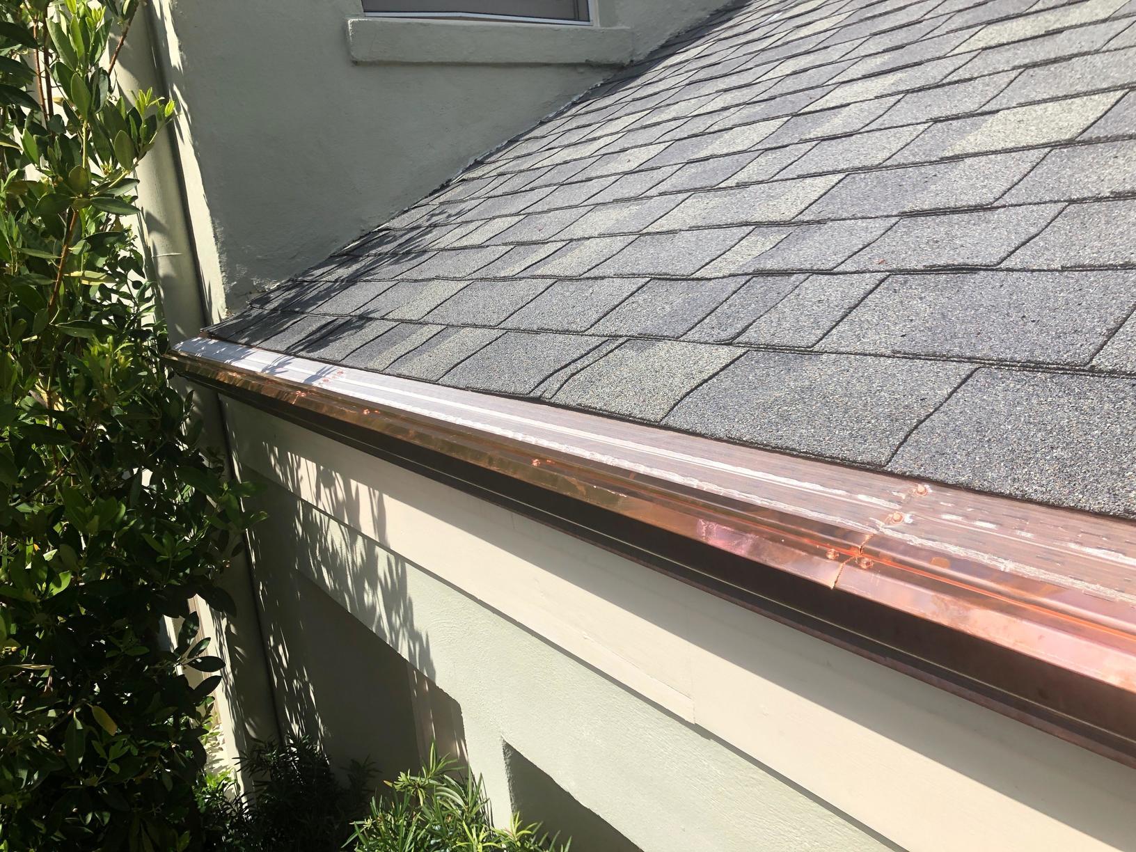 Gutter Cleaning Protection Mastershield Installs Downtown Copper Mastershield Install