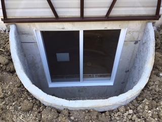 Adding A Way Of Egress With Rockwell Window Well In Tipp City Oh Rockwell Window Well With Cover