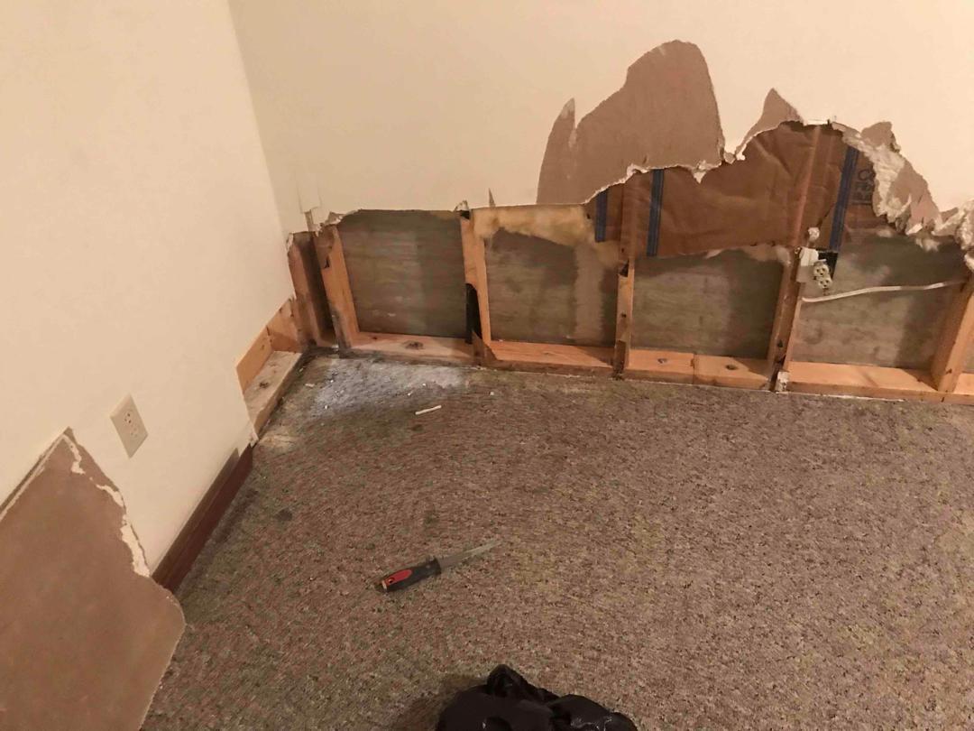 Basement Waterproofing WaterGaurd Installed in Springfield, Illinois