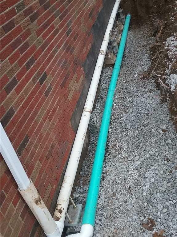 Foundation Repair A Settling Sarver Foundation is Now Permanently