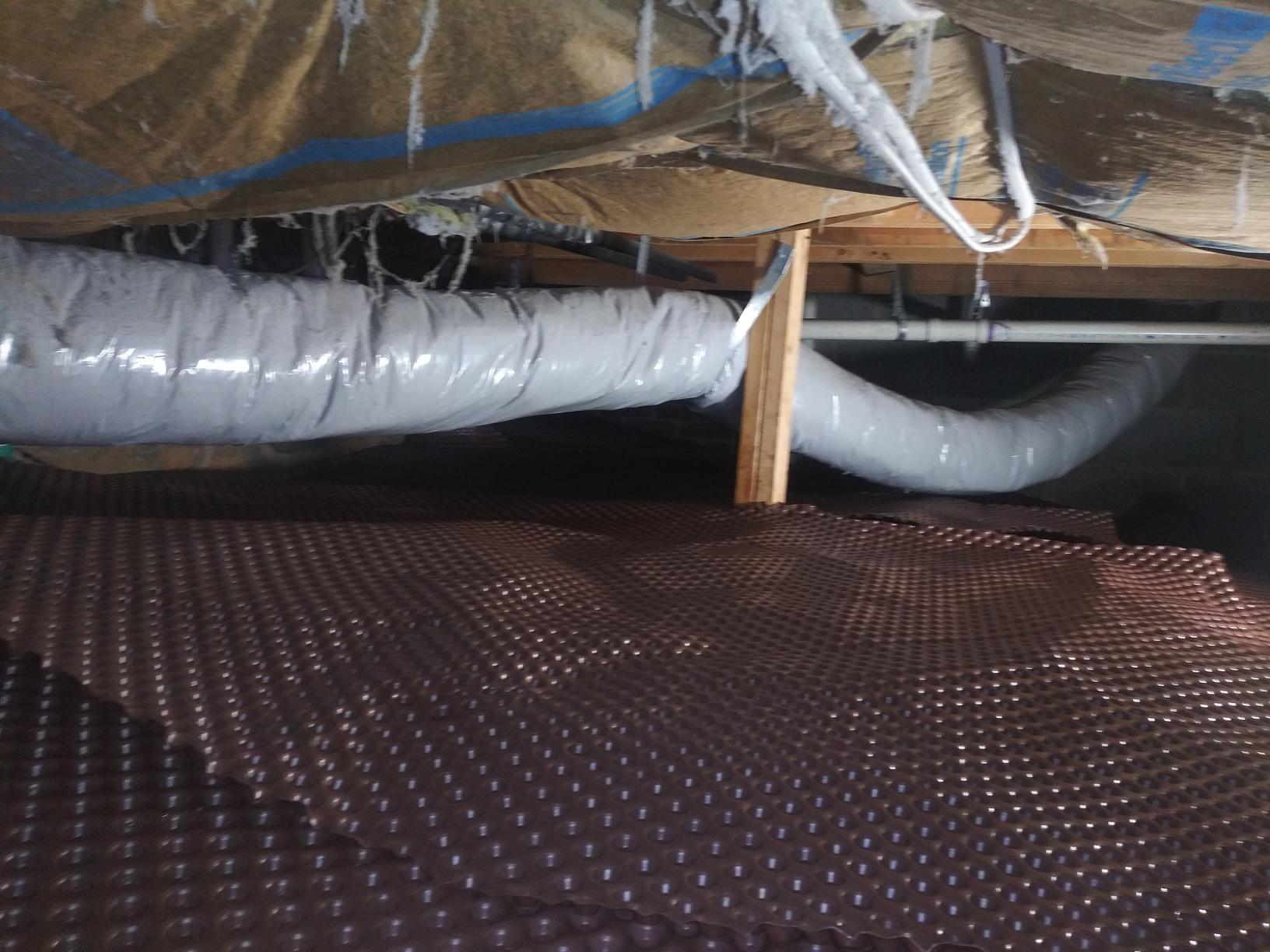 Waterproofing a Crawl Space in Paeonian Springs, VA CleanSpace