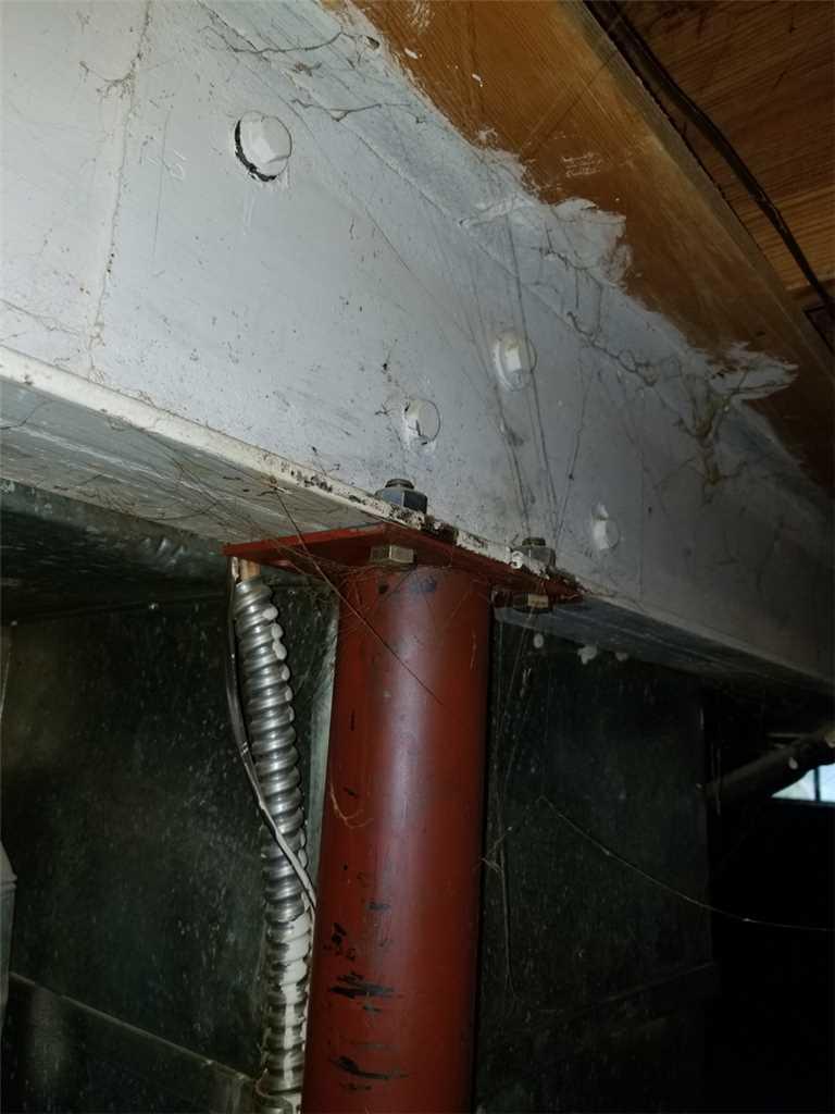 Foundation Repair Stablizing Home / Post Piers Sagging Floors