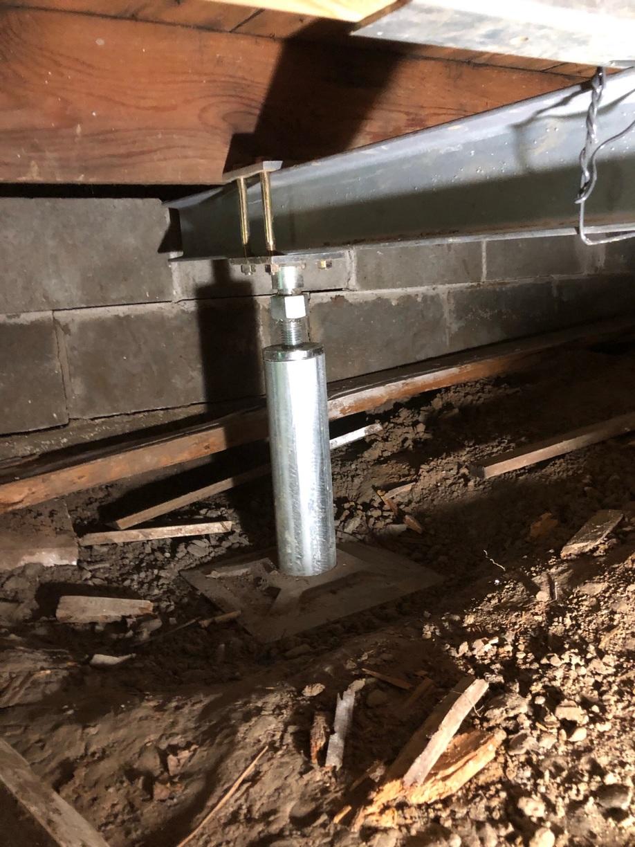 Foundation Repair Foundation Support with SmartJacks SmartJacks