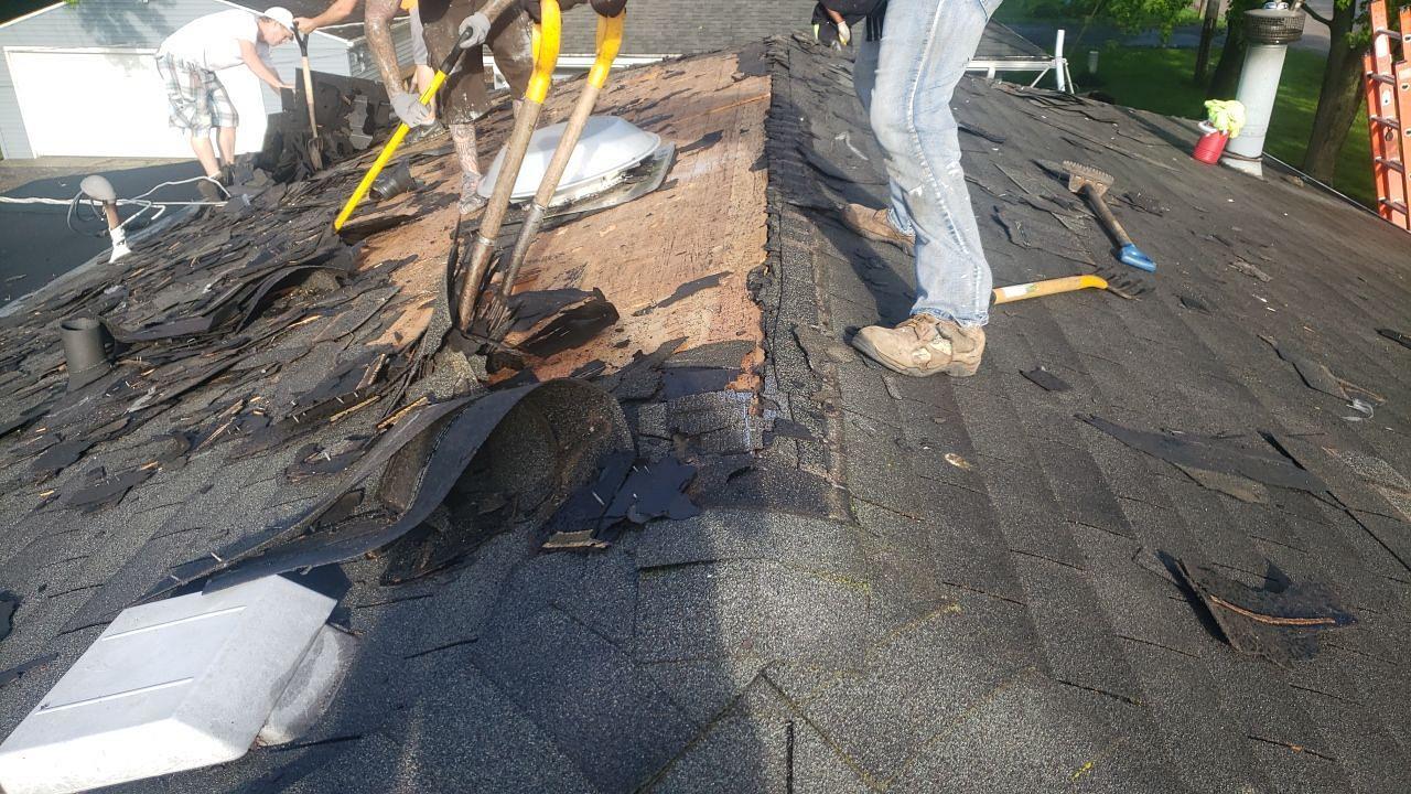 Flat & Shingle Roof Replacement in Poplar Grove, IL Shingle Removal