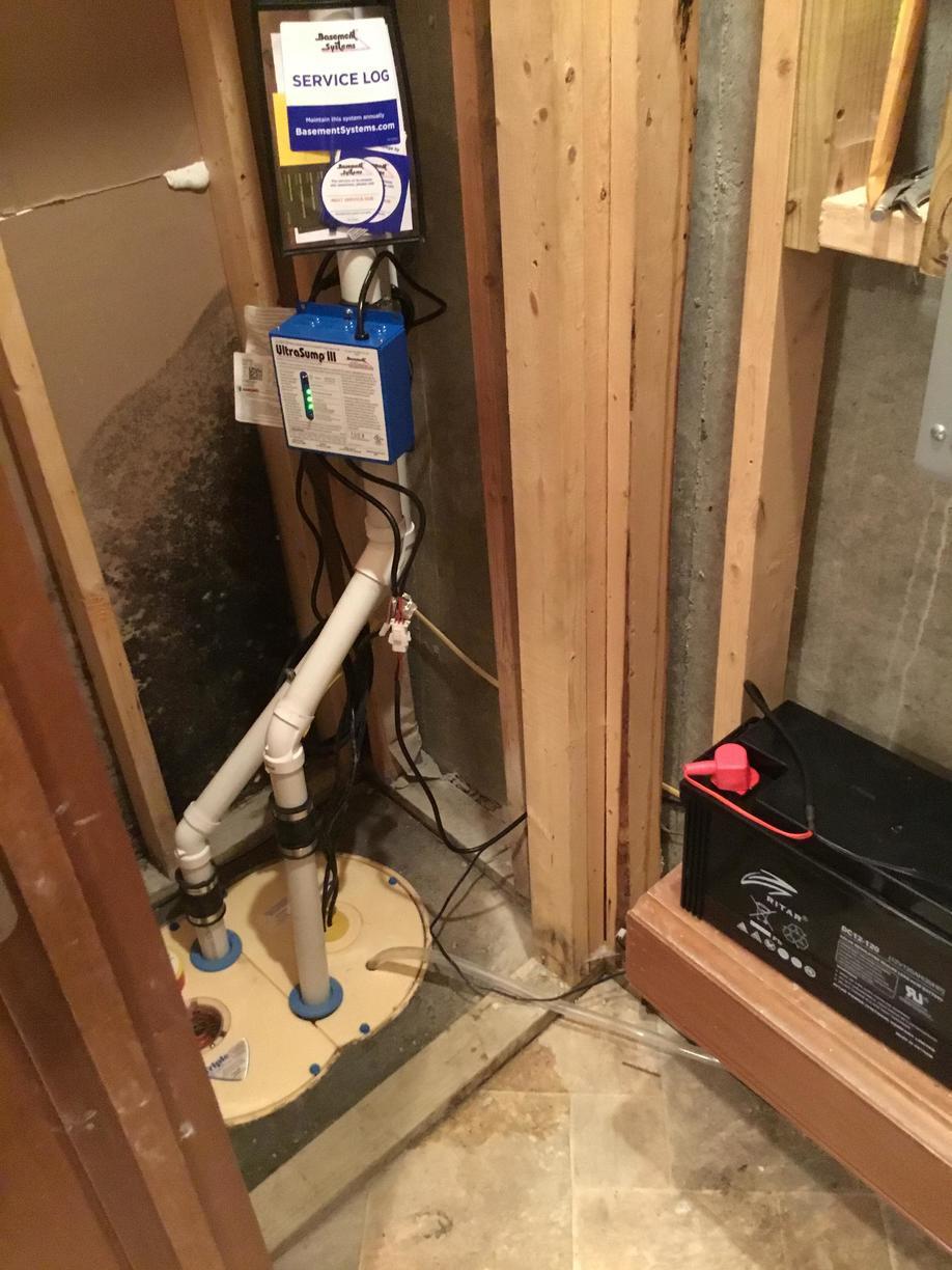 The Basement Doctor of Cincinnati Sump Pumps Photo Album Overwhelmed sump system resolved
