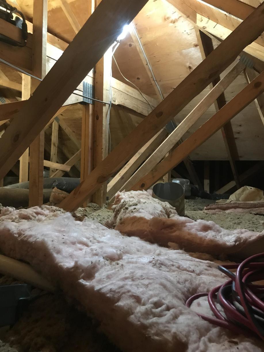 Attic Insulation Insulated Attic in Potomac Falls, VA Original